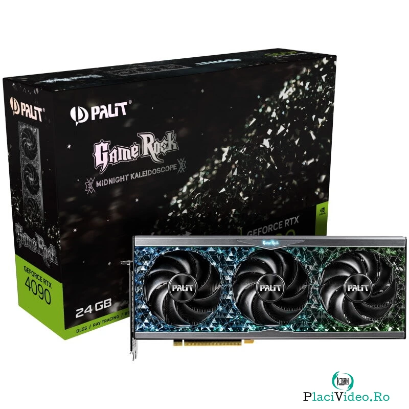 palit Placa Video Palit GeForce RTX™ 4090 GameRock, 24GB, GDDR6X, 384-bit