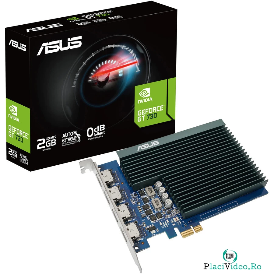Asus Placa video ASUS GeForce® GT 730, 2GB GDDR5, 64-bit